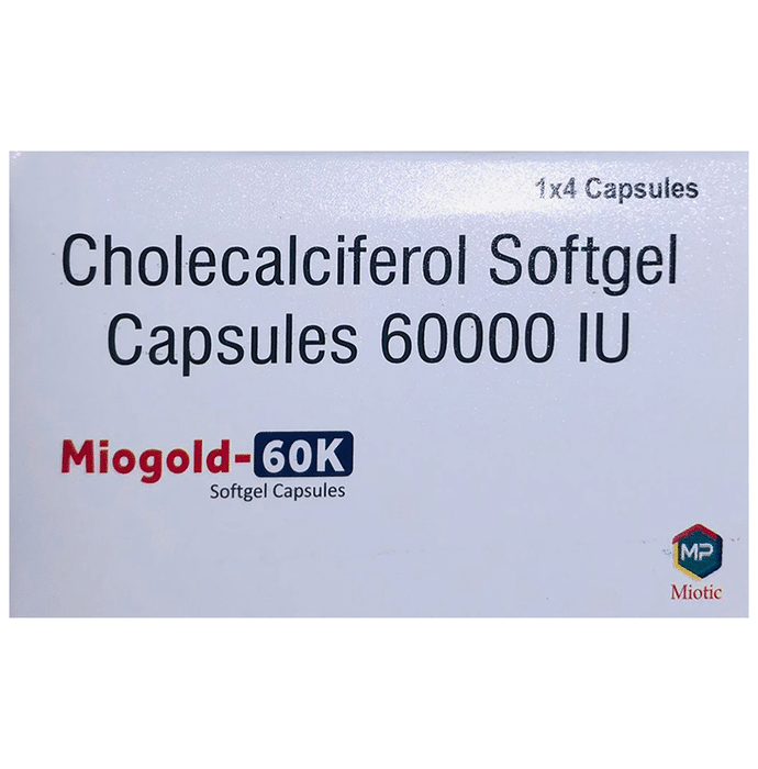 Miogold 60K Softgel Capsule