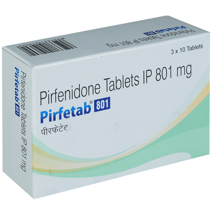 Pirfetab 801mg Tablet