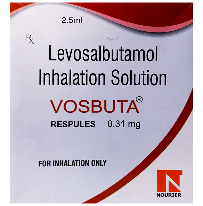 Vosbuta (2.5ml Each) 0.31mg Respules