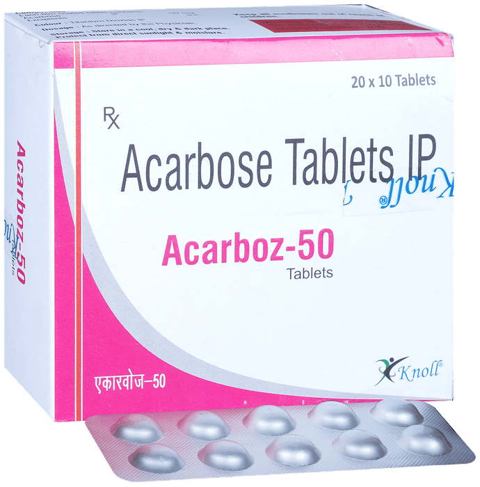 Acarboz 50mg Tablet