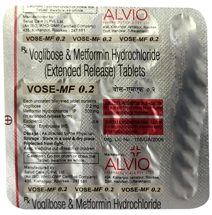 Vose-MF 0.2 Tablet ER