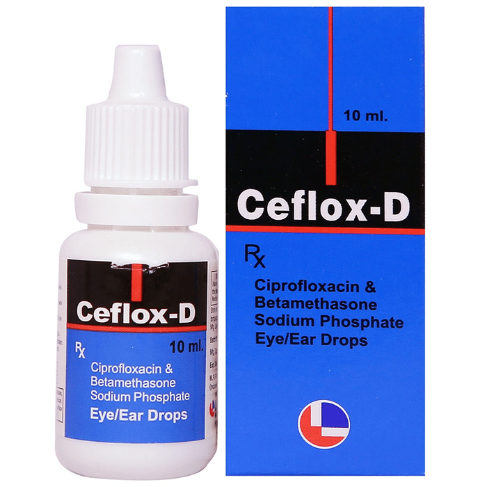 Ceflox-D Eye/Ear Drops