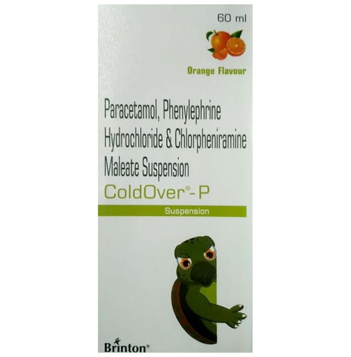Coldover-P Oral Suspension Orange