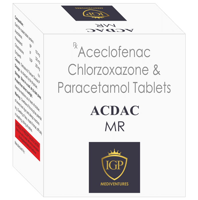 Acdac MR 100mg/325mg/250mg Tablet