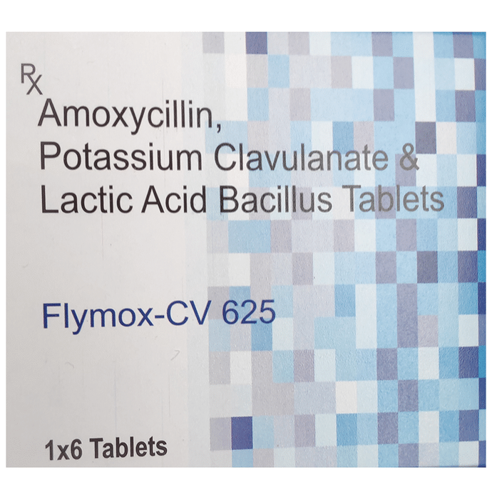 Flymox-CV 625 Tablet
