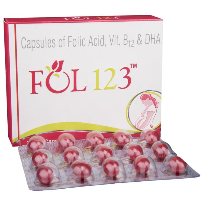 Fol 123 Soft Gelatin Capsule