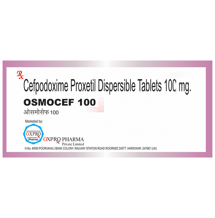 Osmocef 100 Tablet DT