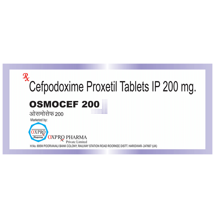 Osmocef 200 Tablet