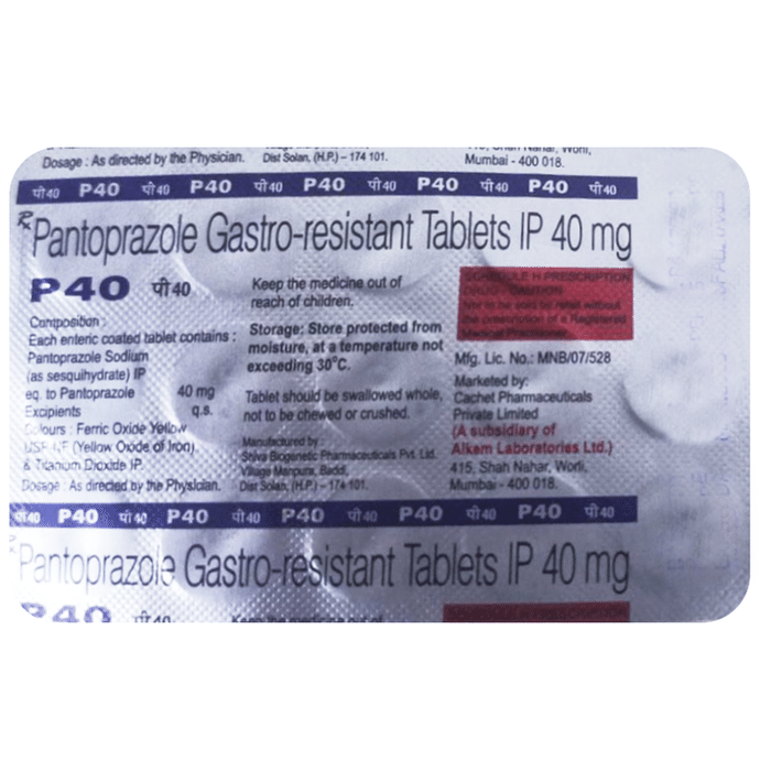 P 40 Tablet