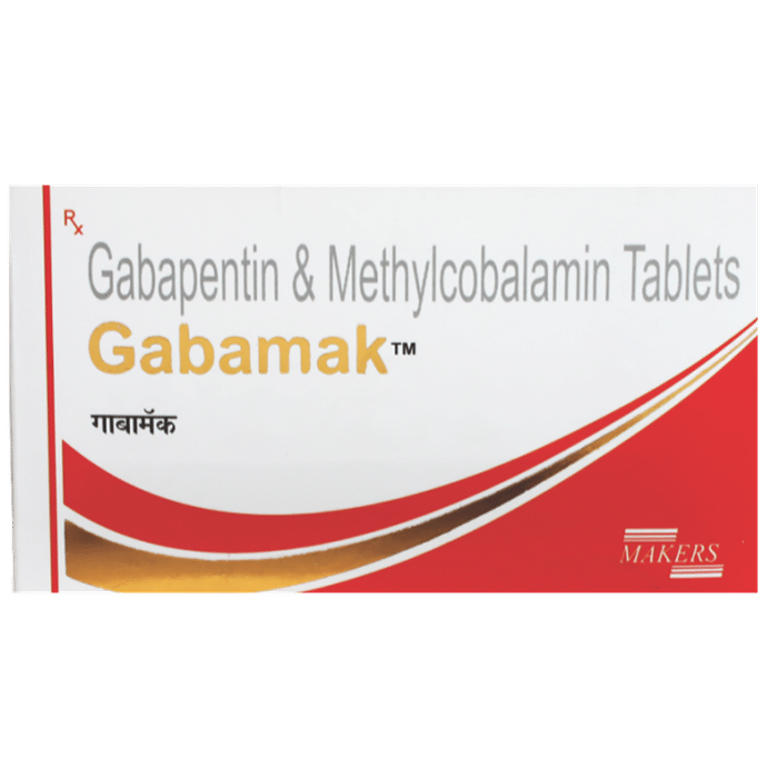 Gabamak 300mg/500mcg Tablet