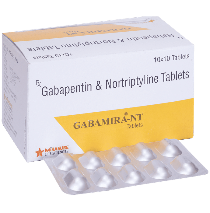 Gabamira NT 400mg/10mg Tablet