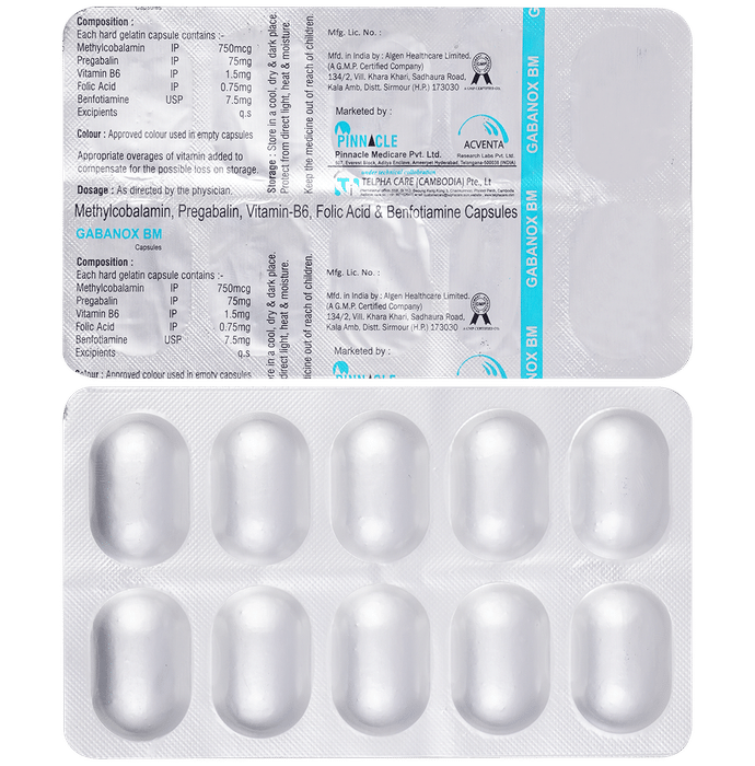 Gabanox BM Soft Gelatin Capsule