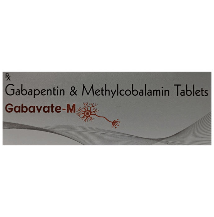 Gabavate M 300mg/500mcg Tablet