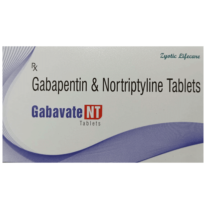 Gabavate NT 400mg/10mg Tablet