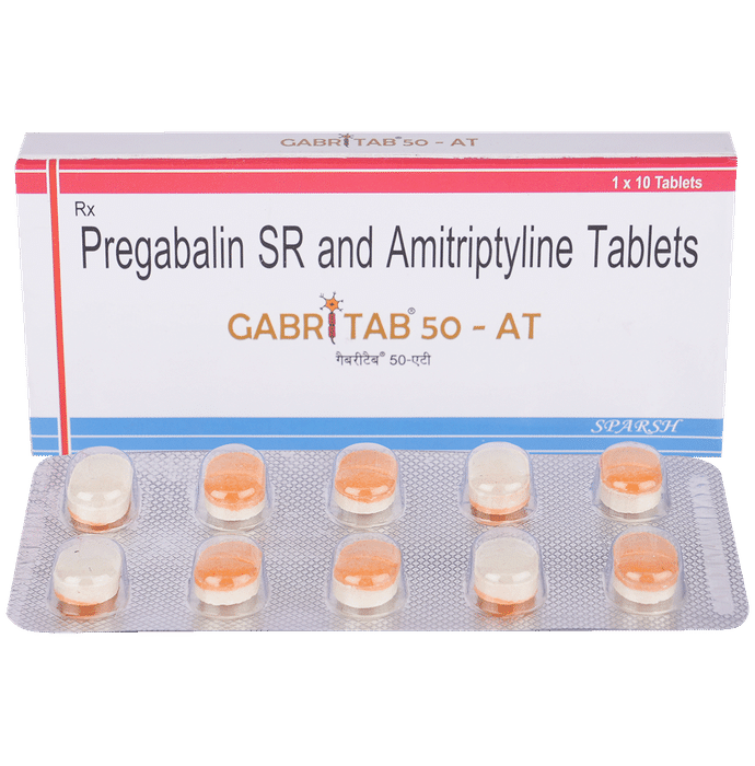 Gabritab 50-AT Tablet
