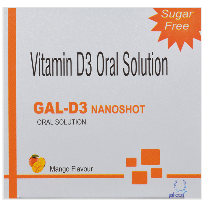 Gal-D3 Nanoshot Mango Sugar Free