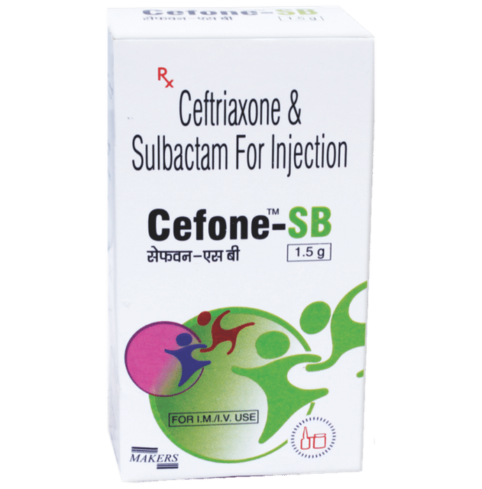 Cefone-SB 1.5gm Injection