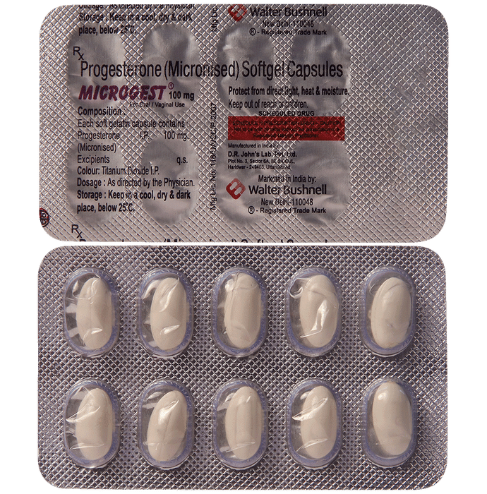 Microgest 100mg Softgel Capsule