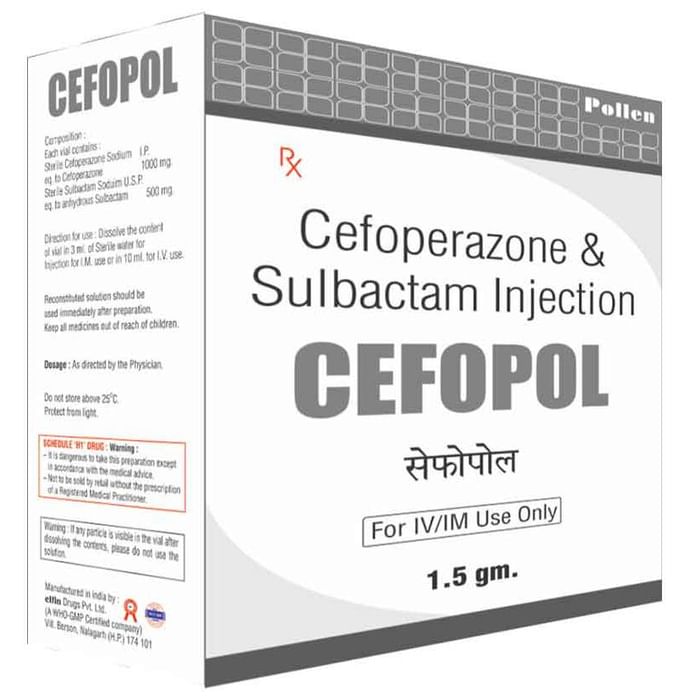 Cefopol 1000mg/500mg Powder for Injection