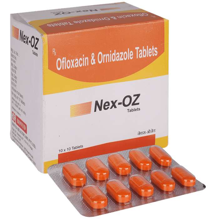 Nex Oz 200mg/500mg Tablet