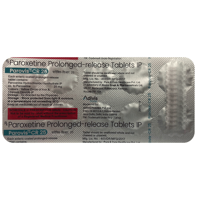Parovis-CR 25 Tablet