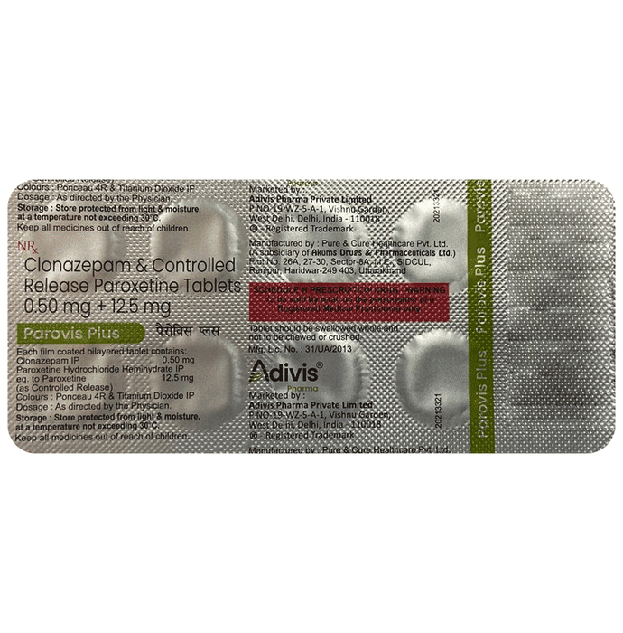 Parovis Plus Tablet CR