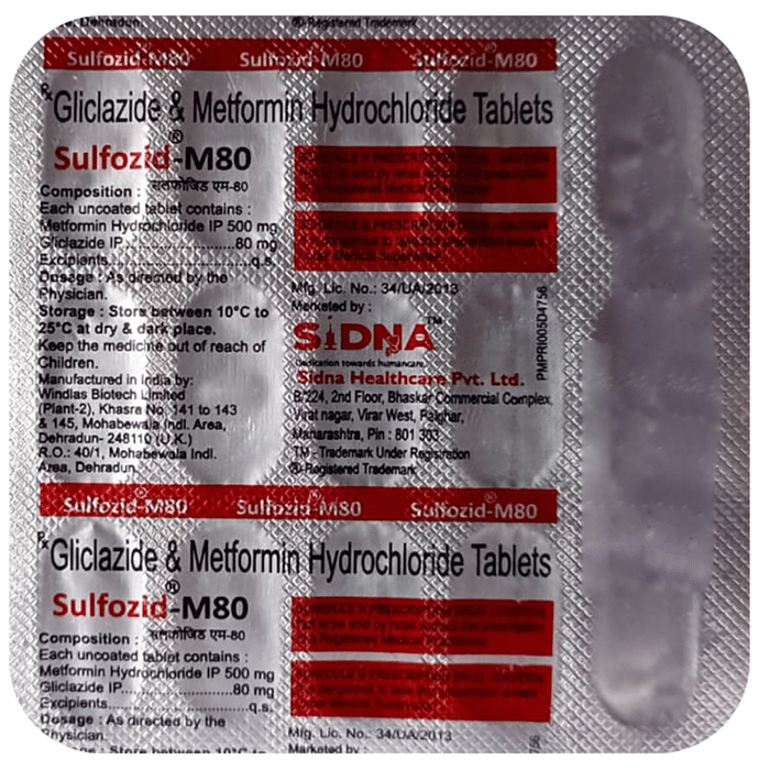 Sulfozid-M 80 Tablet