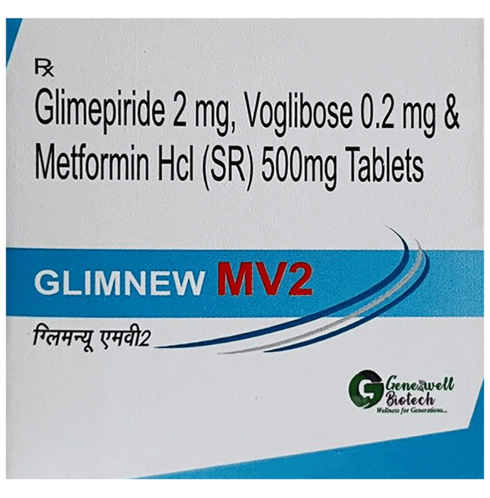 Glimnew MV 2 Tablet SR