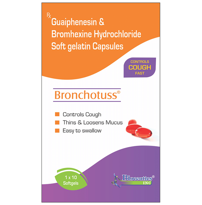 Bronchotuss Soft Gelatin Capsule
