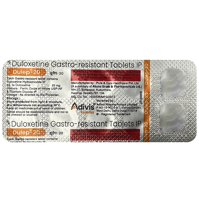 Dulep 20 Tablet