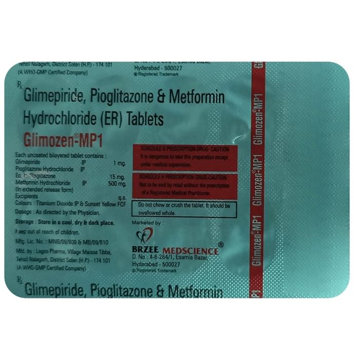 Glimozen-MP1 Tablet ER