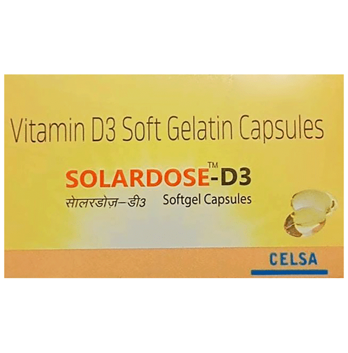 Solardose-D3 Softgel Capsule