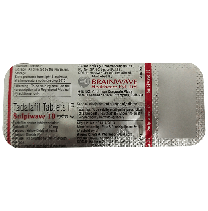 Sulpiwave 10 Tablet