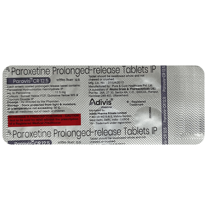 Parovis-CR 12.5 Tablet