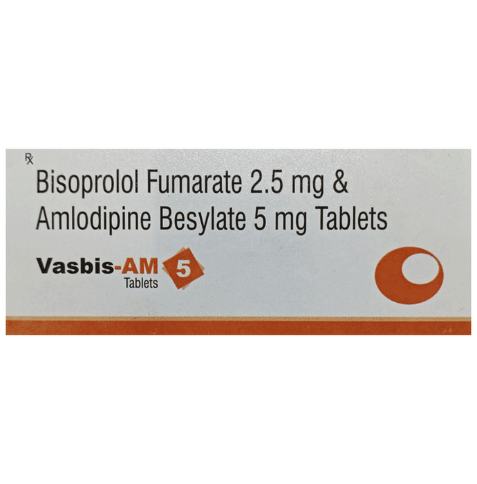 Vasbis AM 5mg/2.5mg Tablet