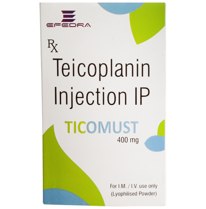 Ticomust 400mg Injection
