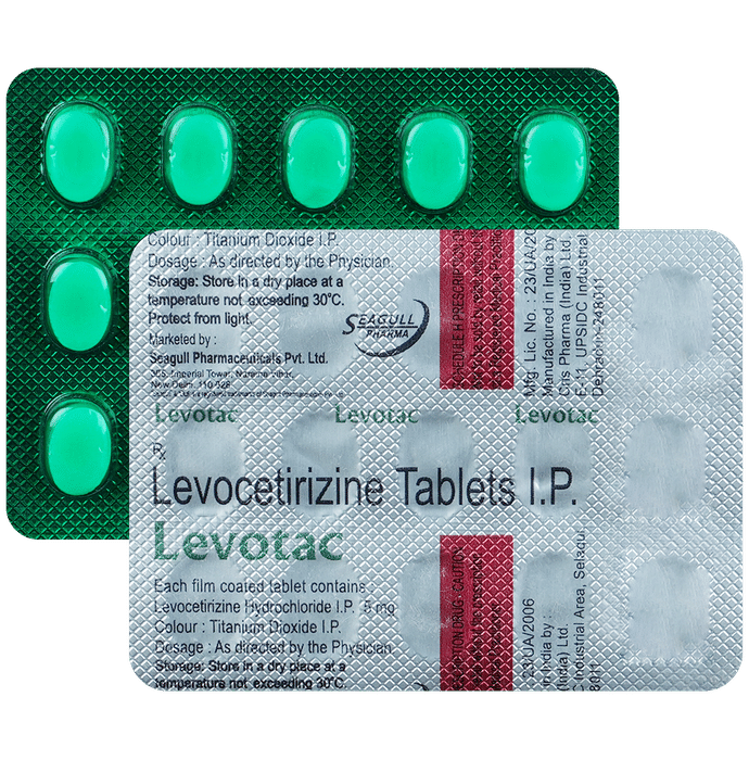 Levotac 5mg Tablet