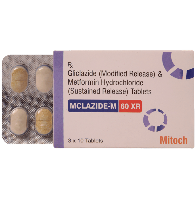 Mclazide-M 60 XR Tablet