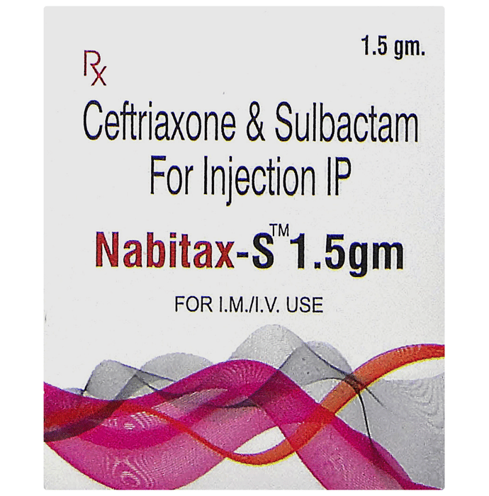 Nabitax S 1000mg/500mg Injection