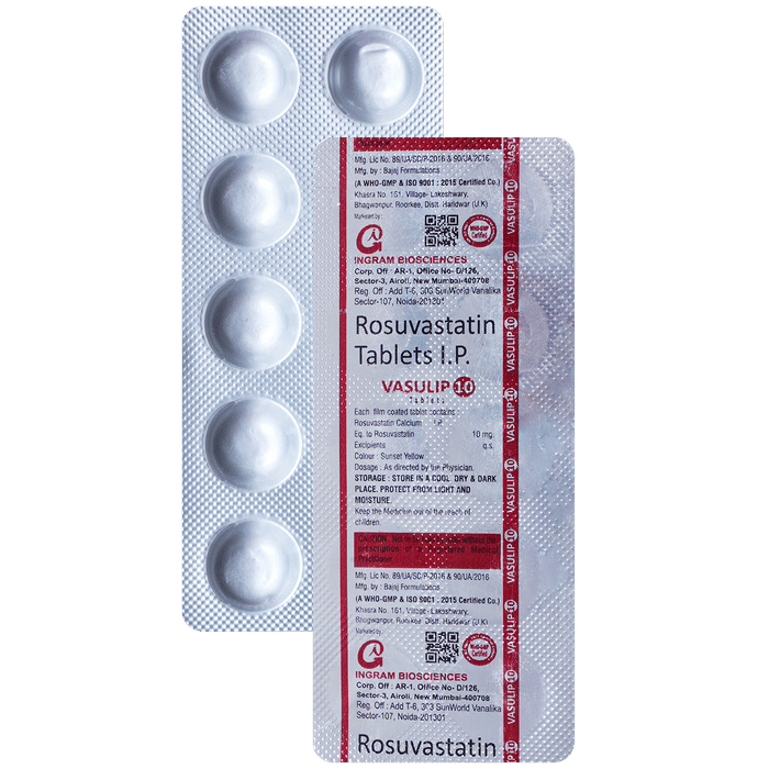 Vasulip 10 Tablet