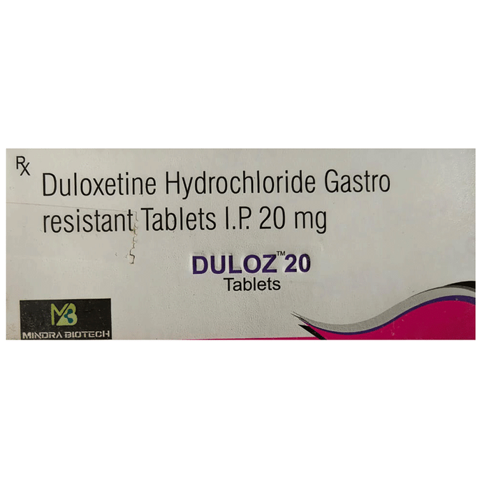 Duloz 20 Tablet