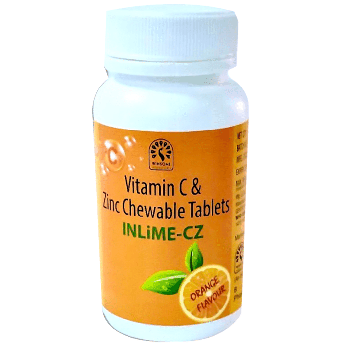 Inlime-CZ Chewable Tablet Orange