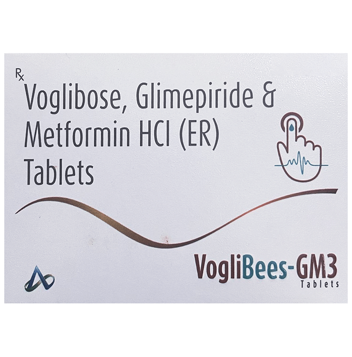 Voglibees-GM 3 Tablet ER