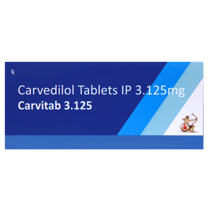 Carvitab 3.125 Tablet