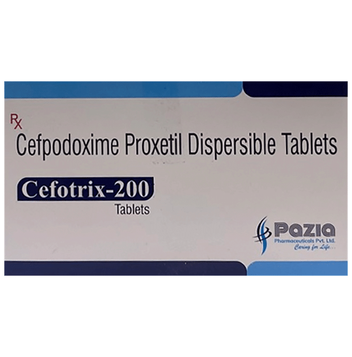 Cefotrix 200 Tablet DT