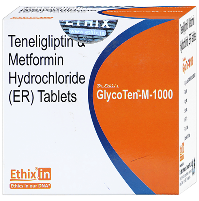 Glycoten-M 1000 Tablet ER
