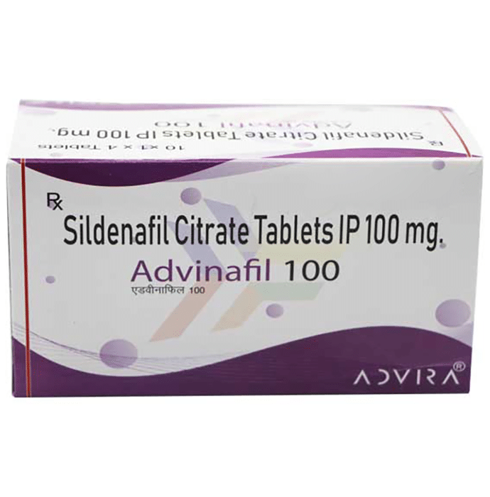 Advinafil 100mg Tablet