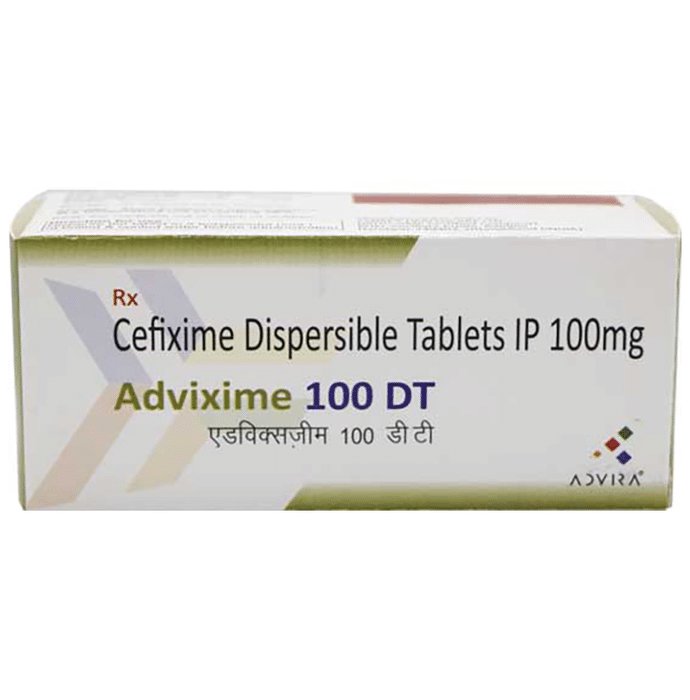 Advixime 100mg Tablet DT