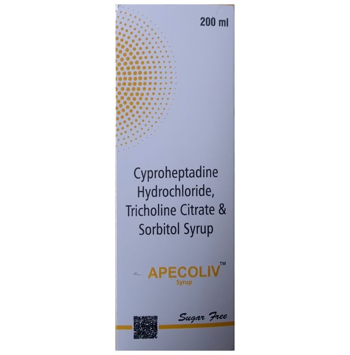 Apecoliv Syrup Sugar Free
