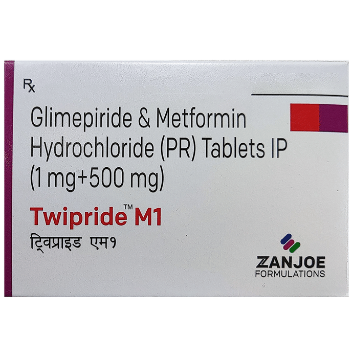 Twipride M 1 Tablet PR